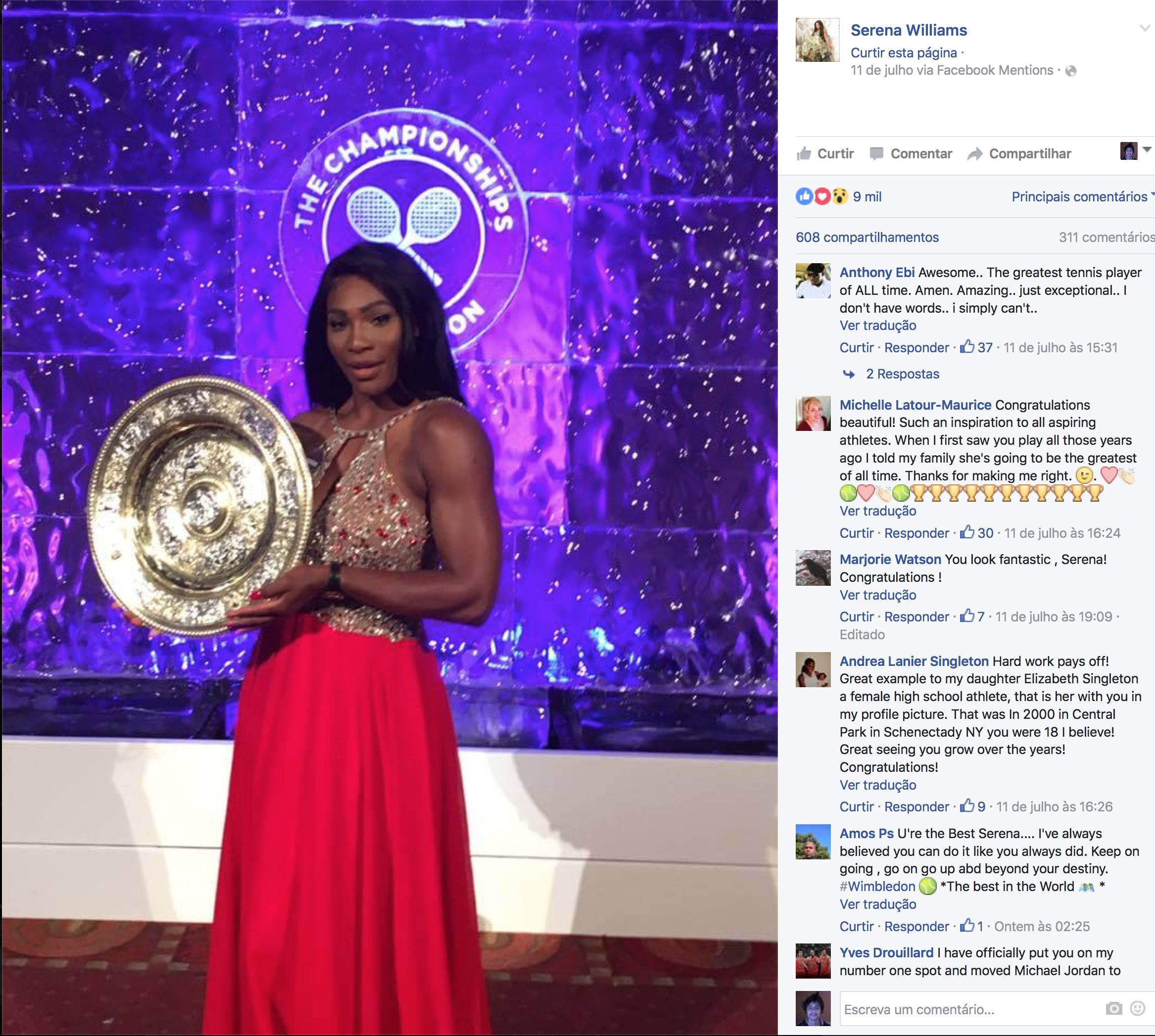 Por que a mídia ignora Serena Williams?